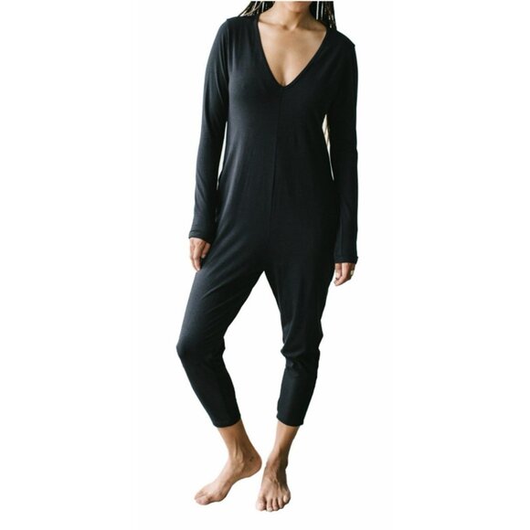 Smash + Tess Pants - Smash + Tess The Friday Romper Black Size Large EUC